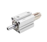 Square Pneumatic Mini Cylinder Adjustable SDAJ63-20-20 SDAJ80-30-20 SDAJ80-40-20 with/Without Magnetism(SDAJ80-20-20,-S with Magnet)