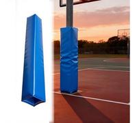 Square Post Basketball Padding, Protective Cushions for Garage, Gym & Basement - Impact-Resistant Foam for Safety & Comfort, Ideal for Sports Facilities