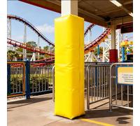 Square Post Foam Protect Cush 7.5 20cm All Weather Ga Column Guard PVC Ideal for Heights 90 210cm Safe Padding for Outdoor Use