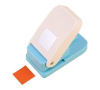 Square Punch - Manual Corner Cutter, Fun Craft Tool for DIY Projects | Scrapbooking, Paper Decoration, Label Making, and Art Design for Home, Lifestyle, School, and Hobby Crafting