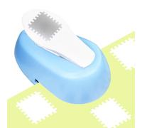 Square Punch, Stamp Hole Puncher, Manual Craft Paper Hole Puncher, Anti-Slip Multi-purpose Cutting Tools, Scrapbooking Accessories With Edge Punch for Cardstock, Wrapping, Greeting Cards