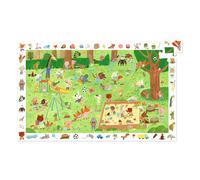 Square puzzle - 36 pieces Multicoloured one size