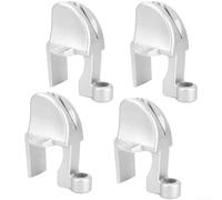 Square Rail for fender Holder Set of 4 Adjustable ABS Square | Secure clamp grip, prevents for fender slipping, protects boat hull, easy height adjustment, marine grade material