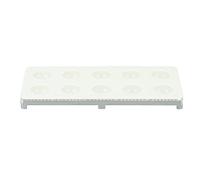 Square Ravioli Maker Press Mold Durable Iron ABS Kitchen Tool for Homemade Dumplings Pasta Cookies Pies 25.5 x 11cm (Silver)