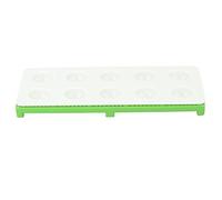 Square Ravioli Maker Press Mold Durable Iron ABS Kitchen Tool for Homemade Dumplings Pasta Cookies Pies 25.5 x 11cm (Green)