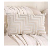 Square Rectangle Pillowcases Standard Queen King Size,Soft Velvet Cushion Covers,Decorative Throw Pillow Covers,Cushion Cases For Living Room Couch Sofa Bed Pillows Cover ( Color : Cream , Size : 30x5