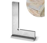 Square Right Angle Blocks, 90 Degree Precision Right Angle Ruler, 100x70mm L Shape Square Ruler with Scale for Engineer, Carpenter, Craftsmen, Roofer, Machine Set-Up, Laboratory Use