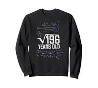 Square root 196 years old 14th Birthday Fun Math Meme Sweatshirt
