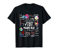 Square Root Of 121 11th Birthday 11 Year Old Gifts Love Math T-Shirt