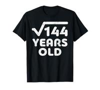 Square Root Of 144 T-Shirt Cool 12th Birthday Shirt T-Shirt