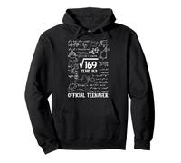 Square Root of 169 Years Old 13th Birthday Thirteen Year Old Pullover Hoodie