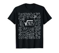 Square Root of 2025 Birthday Gift 45 Years Math T-Shirt