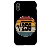 square root of 256 16th years old birthday vintage 16th Case for iPhone X/XS