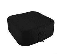 Square Round Outdoor Spa Cover, Inflatable Thermal Cover Insulated, For Reducing Energy Consumption And Maintaining Warm Water(black)