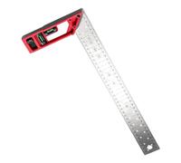 Square Ruler Tool | Right Angle Measuring Layout Ruler | 90 Degree Framing Square | for Furniture Cabinets Closet Wardrobe Chair Table Construction Carpentry Projects