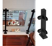 Square s Railing Post Corner Post for s Plastic Wood & Acrylic Panels Balcony & Stair Railing Support & Modern Design