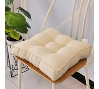 Square Seat Cush 50x50x10cmSoft Polyester Support Cush for Chairs Filled with PP Cotton Comfortable Touch AntiDeformat Stitching Perfect for Home & Office