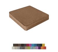 Square Seat Pads - Comfortable Chair Cushions for Dining, Garden, Kitchen, Office & Patio - Stylish Rolling Process Design