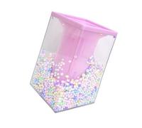 Square Shape Pen Cup Desktop Cosmetic Organiser Storage Box for Bathroom Vanity Makeup Essential Organization Kids Desk Organiser