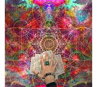 Square Shape Pendulum Divination Tablecloth Board Game Tarot Pad Table Cloth Astrology Oracles Board Game Mat Tarot Table Cloth Tarot Reading Cloth Tarot Spread Cloth Divination Tablecloth