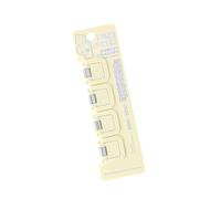 Square Shaped Note Clips Binder Clips for Paper Receipts Compactly Design Multi Color Desktop Accessory Miniature Cubic Note Holder