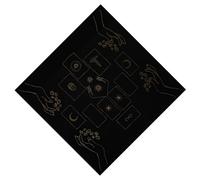 Square Shaped Pendulum God Number Mat Tablecloth Game Card Pad Game Table Cloth Mystery Board Game Mat Mysterious Tablecloth