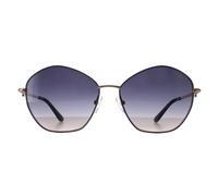 Square Shiny Grey Gold Smoke Gradient GU7907 Guess Grey One Size