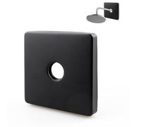 Square Shower Arm Flange, 3.5" Universal Rosette Replacement Cover, Center Hole Diameter 0.79", Fits 1/2" Pipe