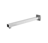 (Square Shower Arm ) Large Shower Head Bathroom Round Square Chrome