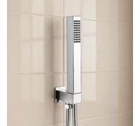 Nes Home Square Shower Handset Wall Bracket and Shower Handset