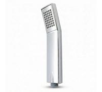 Square Shower Head Handset Chrome Phone Style Single Mode Anti Limescale