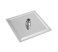 Square Shower Head Stainless Steel Rainfall Shower Head Modern Bathroom Shower Sprayer Top with Silicone Nozzles High Pressure Water Saving Design for Relaxing Shower Experience