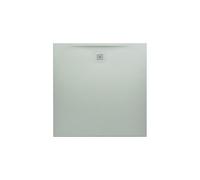 Square Shower Tray Laufen PRO lateral evacuation 1200x1200x33mm Light Grey