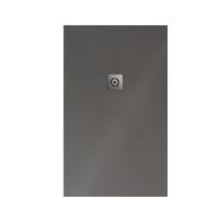 Square Shower Tray Quare RELIEF PLUS Granite 900x900x25mm Graphite