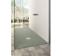 Square Shower Tray Quare RELIEF PLUS Slate 1000x1000x25mm Ral