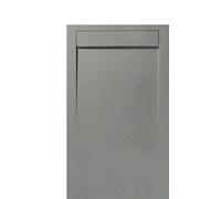 Square Shower Tray Quare SELECT Slate Smoke Grey 900x900x30mm
