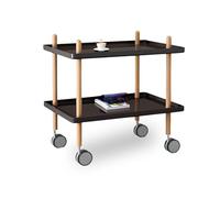 Square Side Table, 2-Tier Tray End Table with Storage Shelf, Snack Coffee Tea Table, Nightstand Bedside Table Sofa Table for Living Room Bedroom Balcony Patio, White