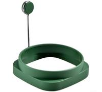Square Silicone Egg for mold Non-Stick Cooking Tool 8cm Square(Green)