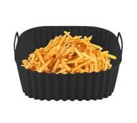 Square Silicone Frying Tray -Heavy Duty Non-stick Utensil, Oil-free Baking Accessory | Baking Cake Tool, Apartment Grill for Camping Hou Camping