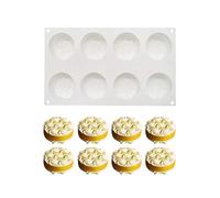 Square Silicone Mold Silicone molds Christmas Resin molds Concrete molds Mold Putty Mold Putty Candle Moulds 3D Mould Sphere Mold Square Silicone Mold Resin Tray Mold 6 Holes Cream Spiral Flower