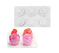 Square Silicone Mold Silicone molds Christmas Resin molds Concrete molds Mold Putty Mold Putty Candle Moulds 3D Mould Sphere Mold Square Silicone Mold Resin Tray Mold 6 Pink Holes in The Bud