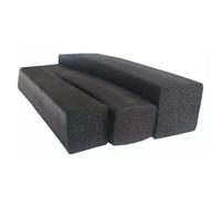 Square Silicone Rubber Seal Strip, 5M Black Foam EPDM Rubber Seal Strip Square Multiple Sizes(8x8mm)