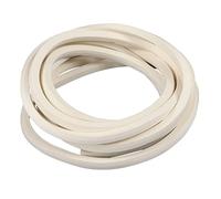 Square Silicone Rubber Seal Strip, Doors Windows Silicone Rubber Sponge Sealing Strip White Multiple Sizes 1M(20mmx30mm)