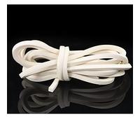 Square Silicone Rubber Seal Strip, Silicone Rubber Sponge Sealing Strip White Multiple Sizes 5 Meters(10 X 20mm)
