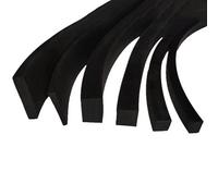 Square Silicone Rubber Seal Strip, Solid Rubber Square Sealing Strip Nitrile Rubber 1m Multiple Sizes(20mmx45mm)