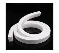 Square Silicone Rubber Seal Strip, Square Solid Foamed Silicone Rubber Seal Strip White Multiple Sizes 1m 1PCS(25x25mm)