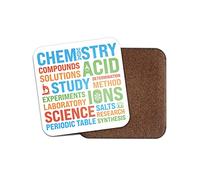 Square Single Coaster - Chemistry Science Scientist Study Teen Words Thoughts Gift #77308