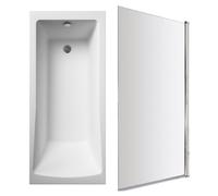 Square Single Ended 1700x700 with Leg Set & Chrome Screen
