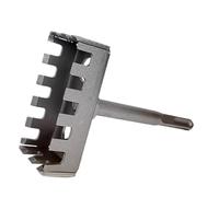 Square Slot Cutter, Wall Outlet Saw, Stainless Steel Hole Puncher, Creative Junction Box Cutout Tool, Oscillating Attachment, Electrical Wiring Accessory, Drywall Plasterboard Woodwork Opener