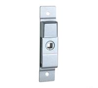 Square Socket Lock For Cupboard Furniture Door 7Mm 8Mm Galvanized | Galvanized Steel Square Socket Cabinet Lock 7Mm 8Mm Bore For Furniture Cupboard Doors(125*27mm)